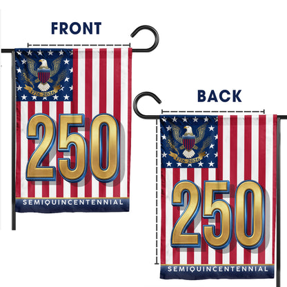 250 Semiquincentennial Stars & Stripes (1776–2026)- House Flag/Garden Flag