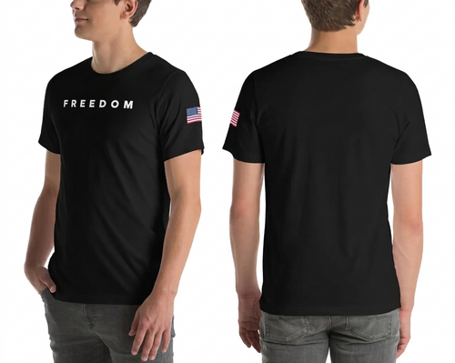 Freedom Milimalism – American 250th Anniversary 1776–2026 – Unisex T-Shirt / Comfort Colors Shirt / V-Neck / Hoodie / Sweatshirt