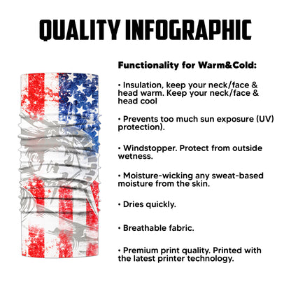 Liberty Flag Bandana Mask