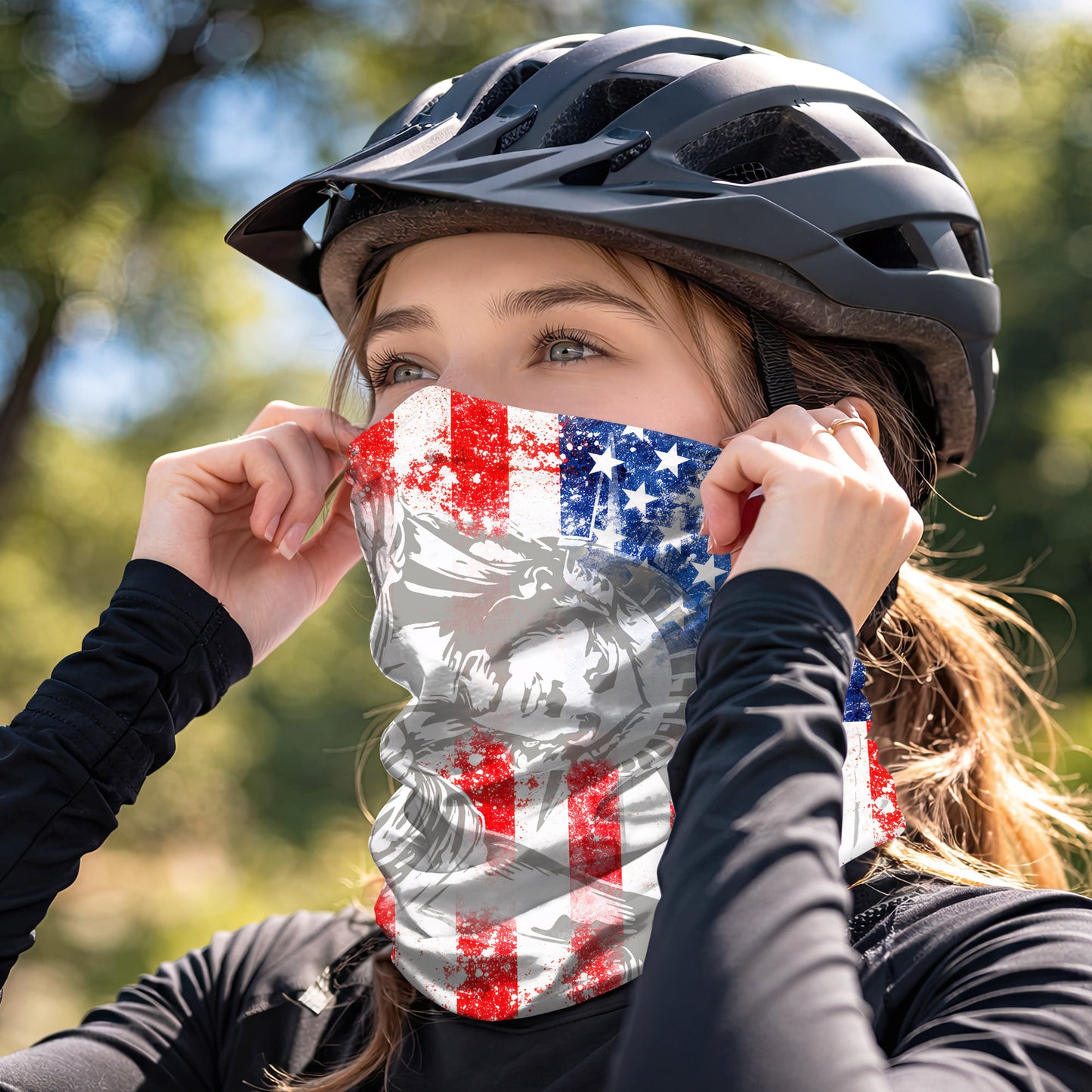 Liberty Flag Bandana Mask