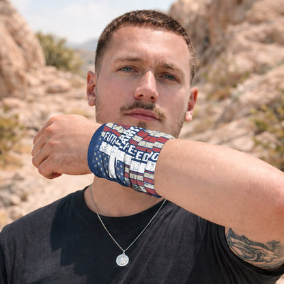 Faith Family Freedom Flag Bandana Mask