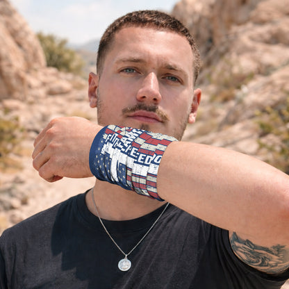 Faith Family Freedom Flag Bandana Mask