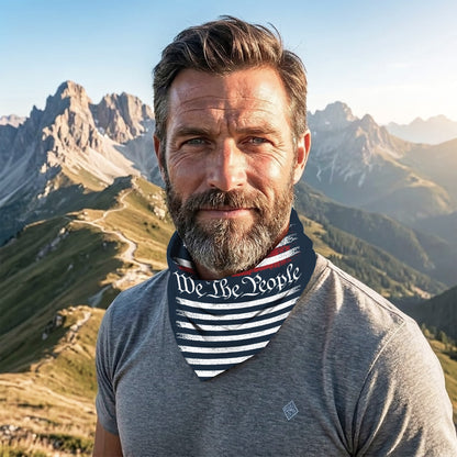 We the People 1776 USA Flag Bandana Mask