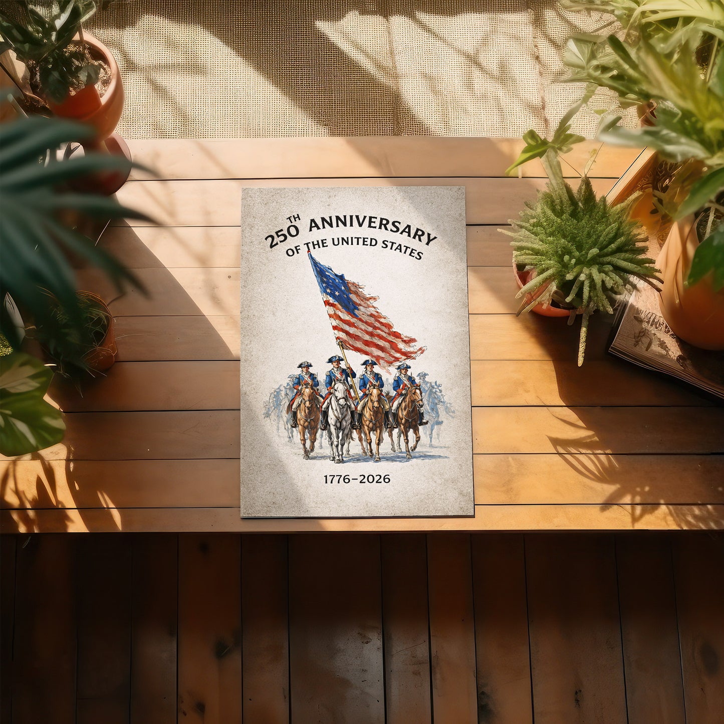 Revolutionary Riders 1776–2026 Poster/Canvas