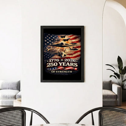 Freedom Flight 250 Years of Strength Poster/Canvas