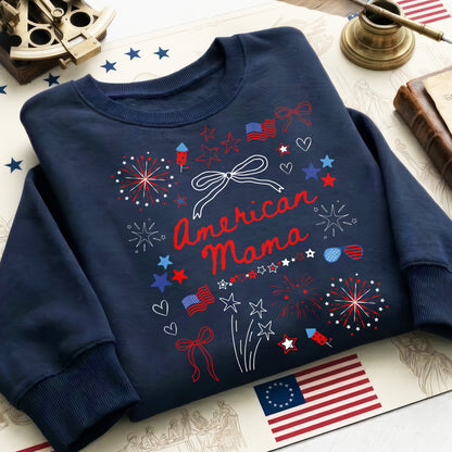 American Mama 250th Anniversary – Patriotic USA Independence Day Unisex Apparel