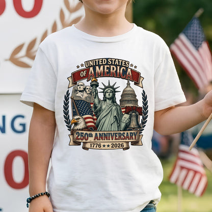 Celebrate Our America 250th Anniversary Statue of Liberty Unisex Shirt