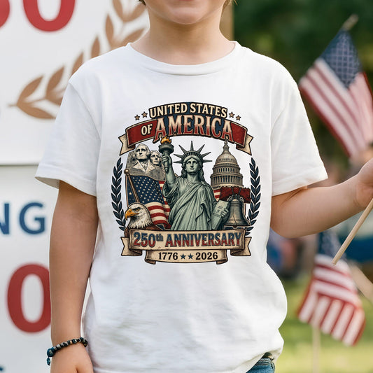 Celebrate Our America 250th Anniversary Statue of Liberty Unisex Shirt