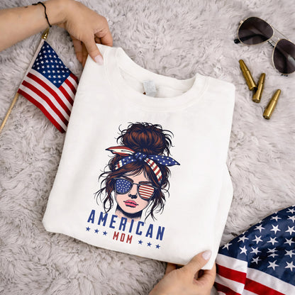 American Mom Freedom – USA Girls – Unisex Tshirt Gildan / Tshirt Comfort / V-neck/ Hoodie / Sweatshirt
