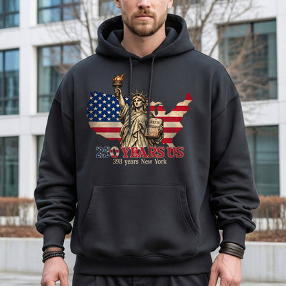 250 Years of US Freedom, Statue of Liberty and New York Celebration – State Pride – Unisex Tshirt Gildan / Tshirt Comfort / V-neck/ Hoodie / Sweatshirt