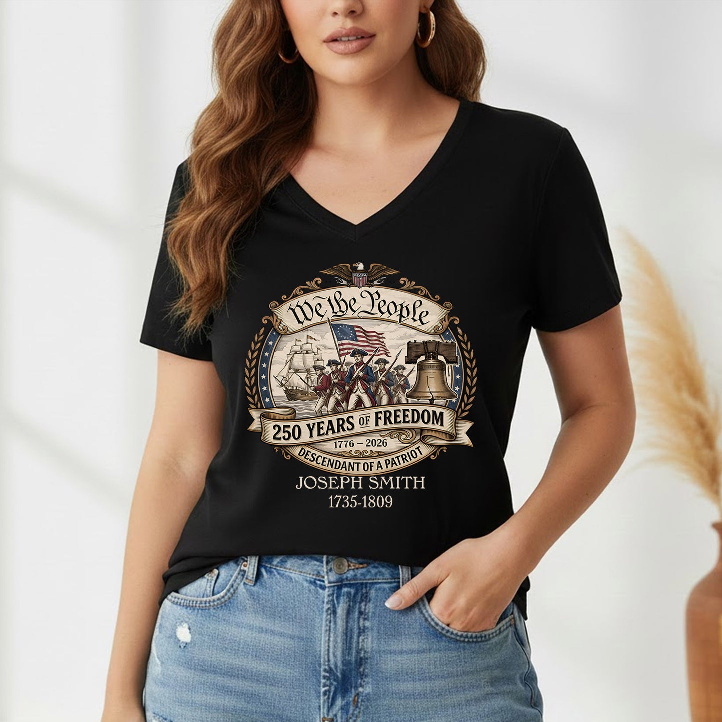 Joseph Smith, We The People 250 Years (1776–2026) – American 250th Anniversary – Unisex T-Shirt Gildan / Comfort Colors / V-Neck / Hoodie / Sweatshirt