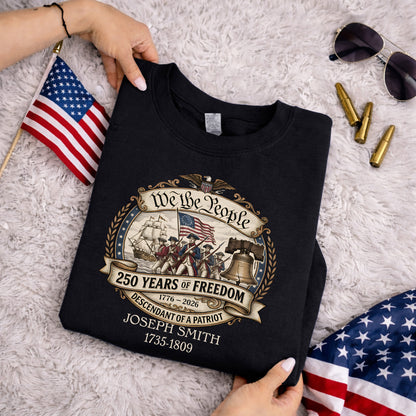 We the People – American 250th Anniversary – Unisex T-Shirt Gildan / Comfort Colors / V-Neck / Hoodie / Sweatshirt