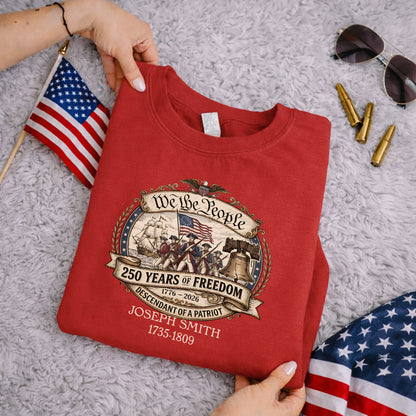 Joseph Smith, We The People 250 Years (1776–2026) – American 250th Anniversary – Unisex T-Shirt Gildan / Comfort Colors / V-Neck / Hoodie / Sweatshirt