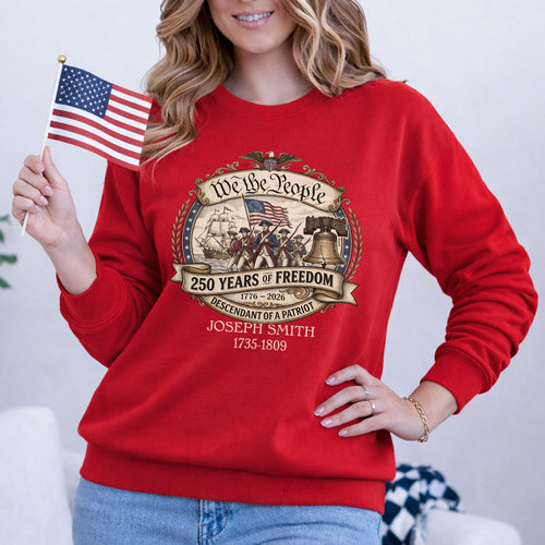 Joseph Smith, We The People 250 Years (1776–2026) – American 250th Anniversary – Unisex T-Shirt Gildan / Comfort Colors / V-Neck / Hoodie / Sweatshirt