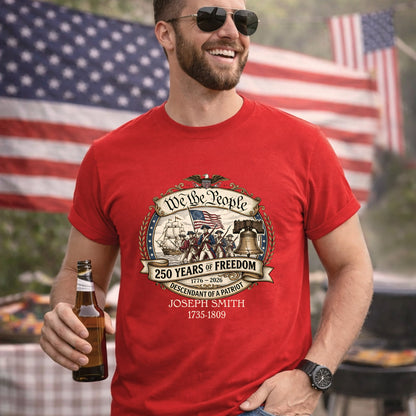 We the People – American 250th Anniversary – Unisex T-Shirt Gildan / Comfort Colors / V-Neck / Hoodie / Sweatshirt