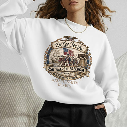 Joseph Smith, We The People 250 Years (1776–2026) – American 250th Anniversary – Unisex T-Shirt Gildan / Comfort Colors / V-Neck / Hoodie / Sweatshirt