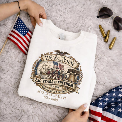 We the People – American 250th Anniversary – Unisex T-Shirt Gildan / Comfort Colors / V-Neck / Hoodie / Sweatshirt