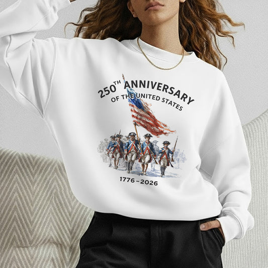 250th Anniversary USA 1776–2026 Patriot Soldiers – America 250th Anniversary – Unisex Tshirt Gildan / Tshirt Comfort / V-neck/ Hoodie / Sweatshirt