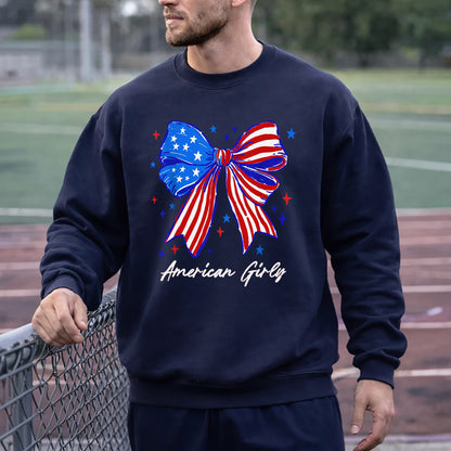 American Girly – USA Girls – Unisex Tshirt Gildan / Tshirt Comfort / V-neck/ Hoodie / Sweatshirt