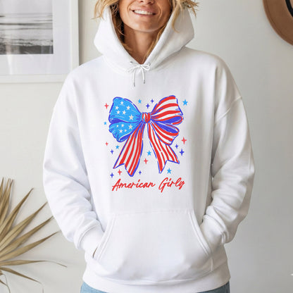 American Girly – USA Girls – Unisex Tshirt Gildan / Tshirt Comfort / V-neck/ Hoodie / Sweatshirt