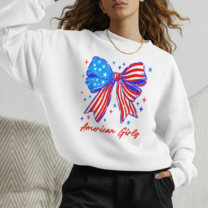 American Girly – USA Girls – Unisex Tshirt Gildan / Tshirt Comfort / V-neck/ Hoodie / Sweatshirt