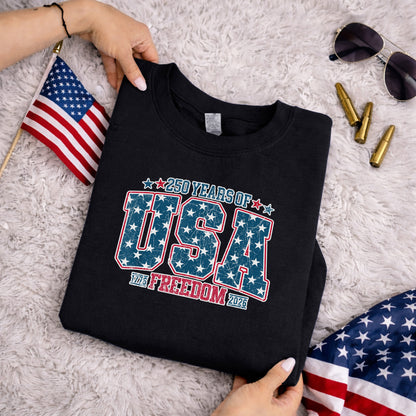 America 250 Celebration – America 250th Anniversary – Unisex Tshirt Gildan / Tshirt Comfort / V-neck/ Hoodie / Sweatshirt