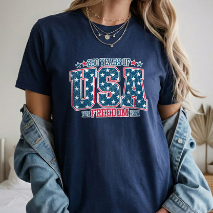 America 250 Celebration – America 250th Anniversary – Unisex Tshirt Gildan / Tshirt Comfort / V-neck/ Hoodie / Sweatshirt