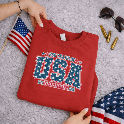 America 250 Celebration – America 250th Anniversary – Unisex Tshirt Gildan / Tshirt Comfort / V-neck/ Hoodie / Sweatshirt