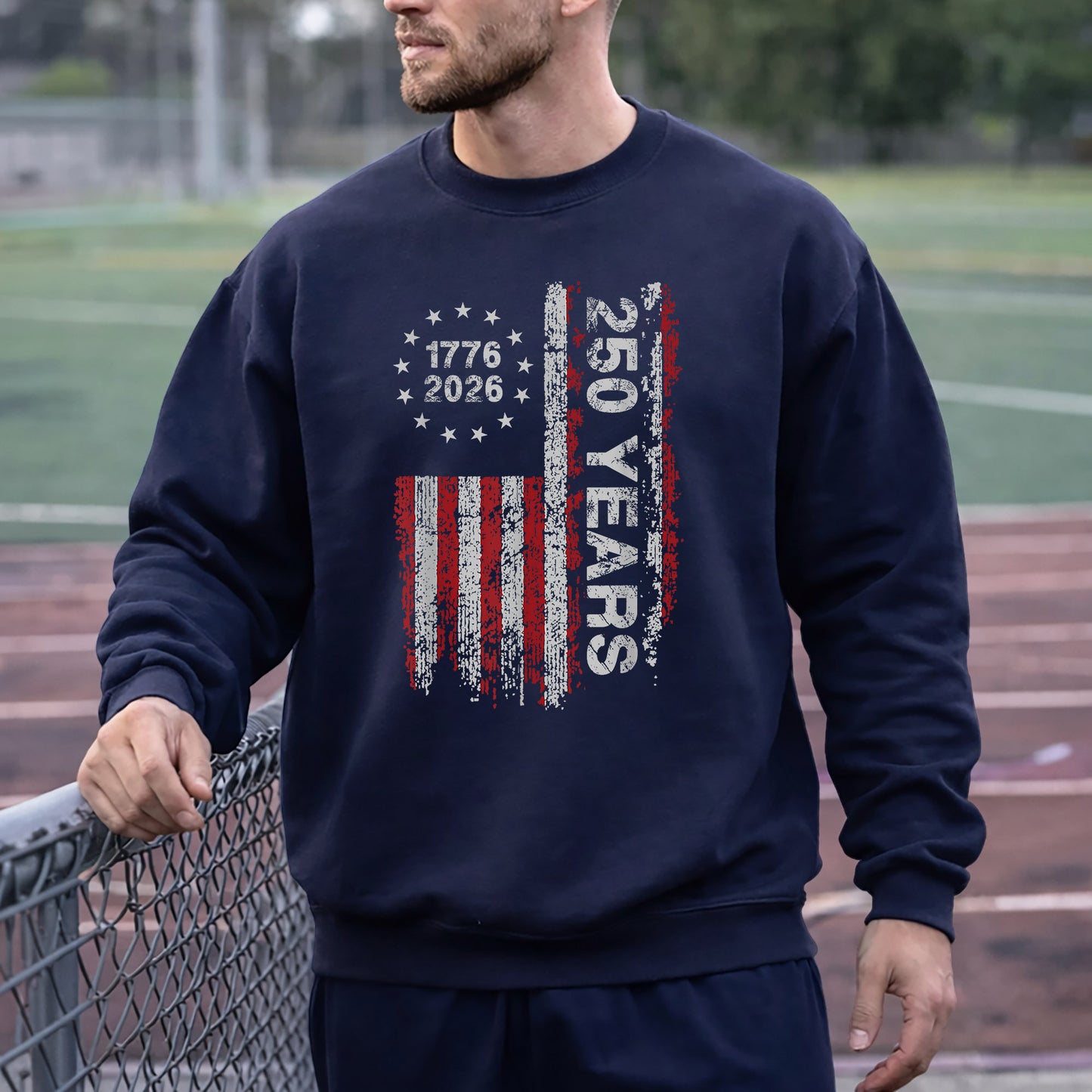 1776–2026 Patriotic Flag 250th Anniversary – Faith & Freedom – Unisex Tshirt Gildan / Tshirt Comfort / V-neck/ Hoodie / Sweatshirt