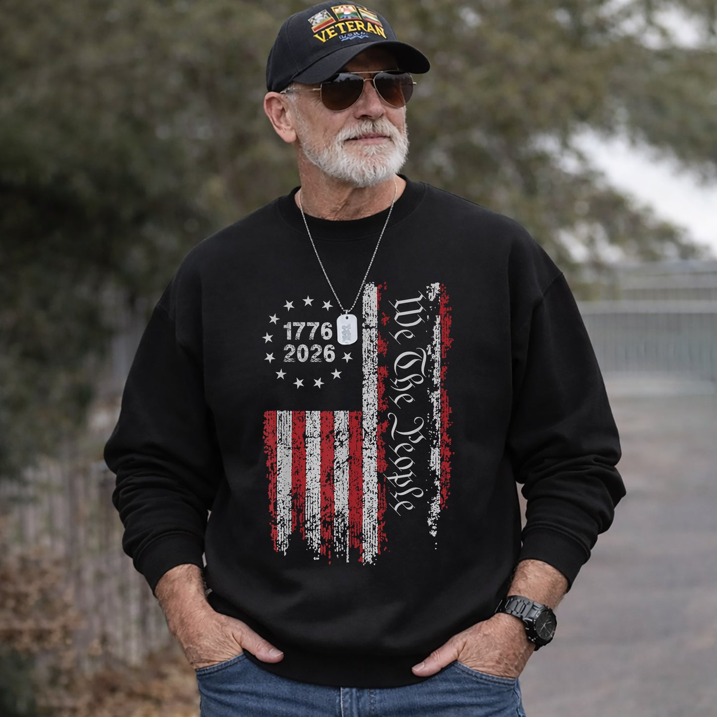 1776-2026 American Flag We The People – American 250th Anniversary – Unisex Tshirt Gildan / Tshirt Comfort / V-neck/ Hoodie / Sweatshirt