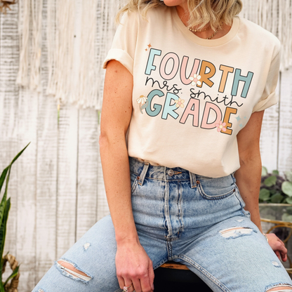 Back to School Teacher Goose Shirt – Grade Level Team