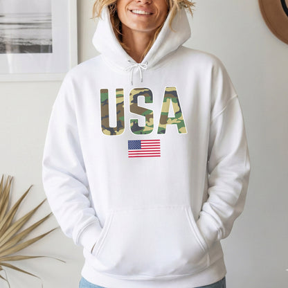 Simple Patriotic USA Camo – Veteran Legacy – Unisex Tshirt Gildan / Tshirt Comfort / V-neck/ Hoodie / Sweatshirt