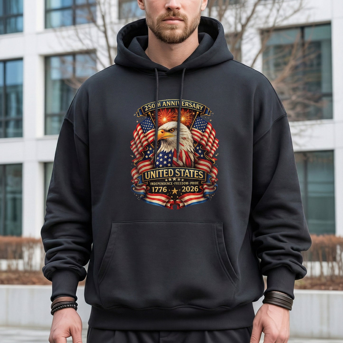 American Eagle Fireworks – America 250th Anniversary – Unisex Tshirt Gildan / Tshirt Comfort / V-neck/ Hoodie / Sweatshirt