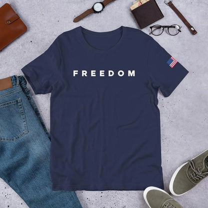 Freedom Milimalism – American 250th Anniversary 1776–2026 – Unisex T-Shirt / Comfort Colors Shirt / V-Neck / Hoodie / Sweatshirt