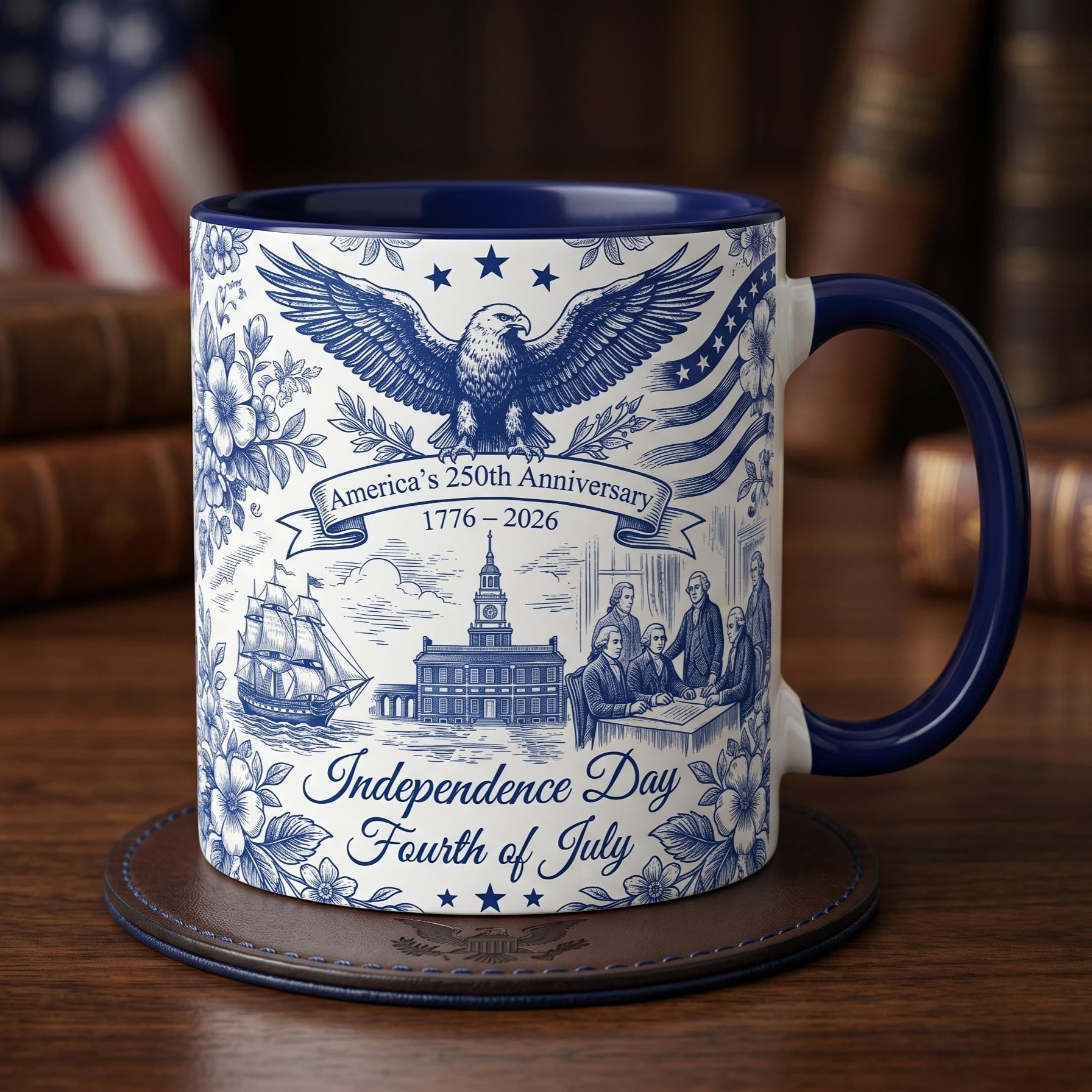 10 oz ceramic coffee mugs Colorful Pottery Coffee Mugs, 10 oz main image 0