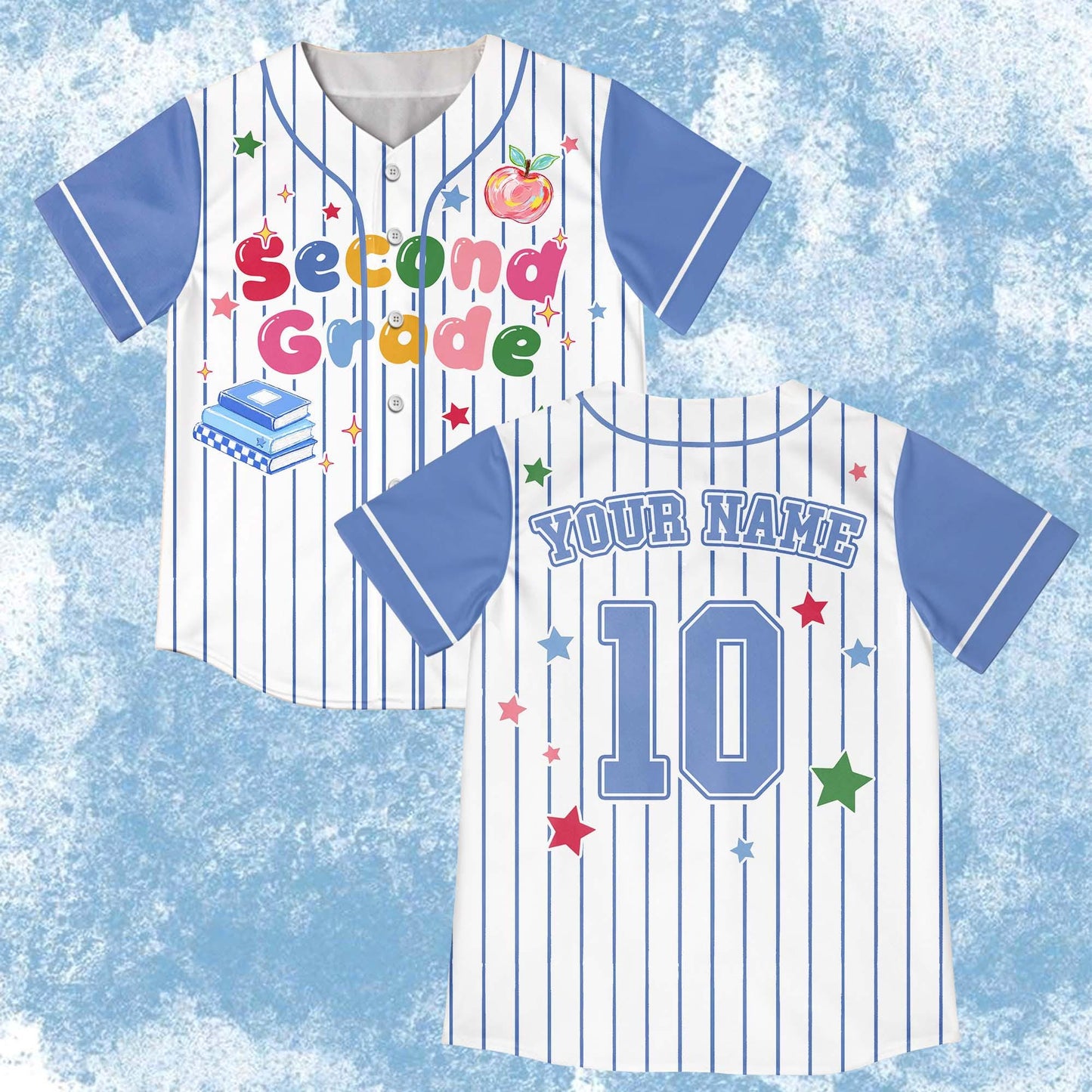 Custom School Team Baseball Jersey – Personalized Staff Shirt