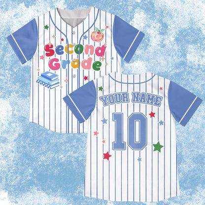 Custom School Team Baseball Jersey – Personalized Staff Shirt
