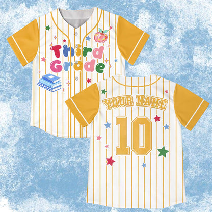 Custom School Team Baseball Jersey – Personalized Staff Shirt