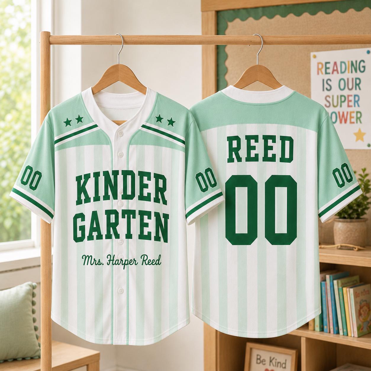Custom School Mascot Baseball Jersey – Back to School Team Shirt