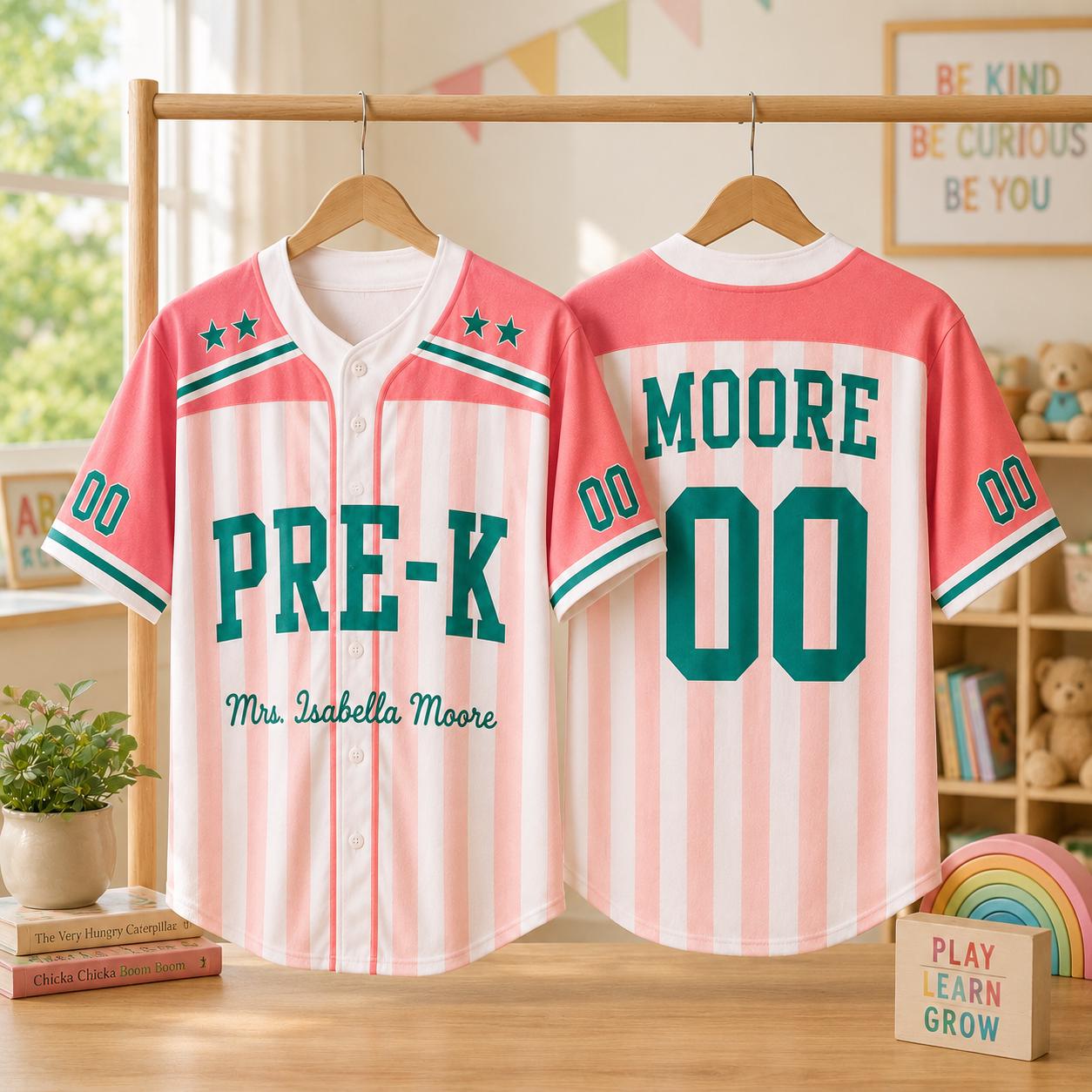 Custom School Mascot Baseball Jersey – Back to School Team Shirt