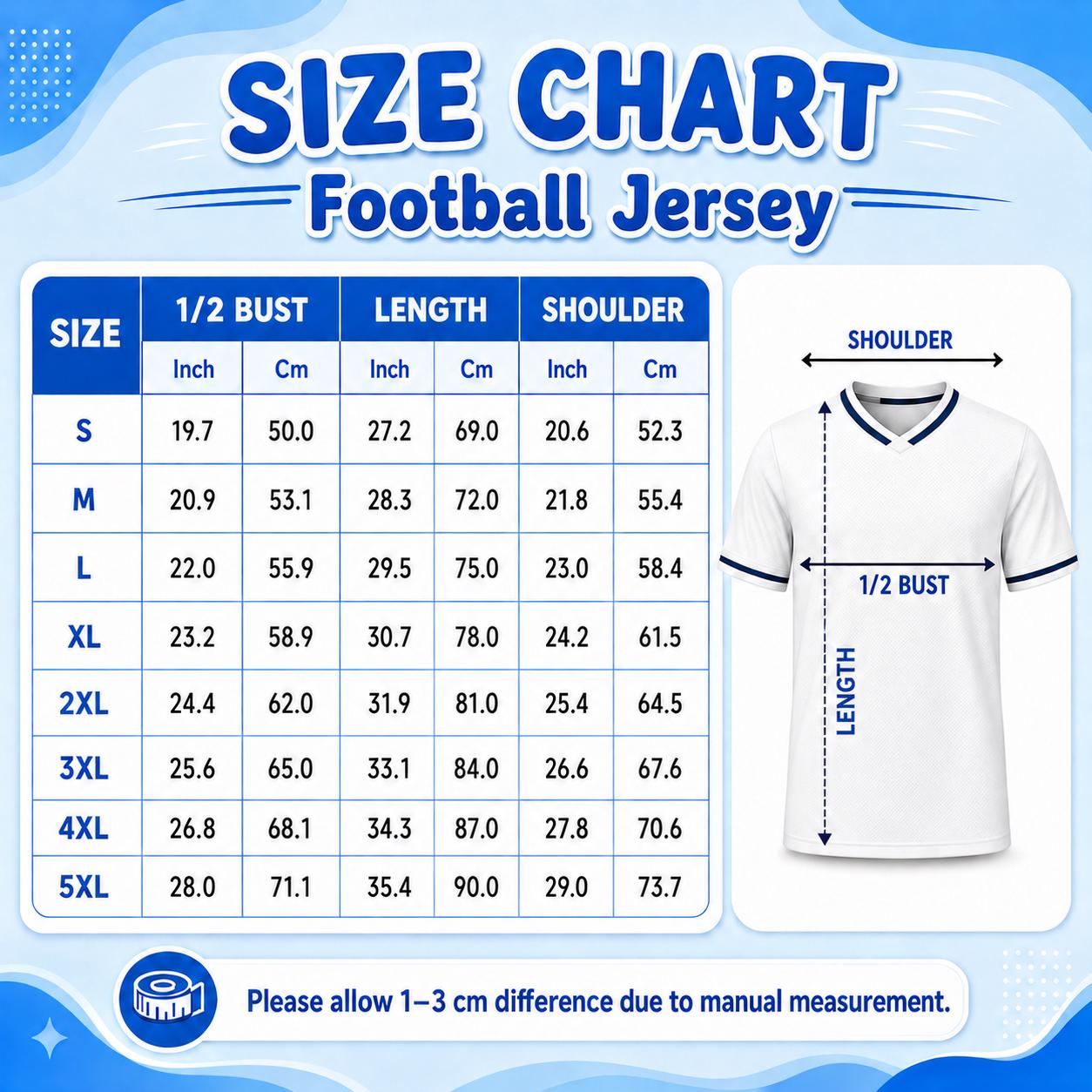 Personalized Teacher Football Jersey with Custom Name & Grade