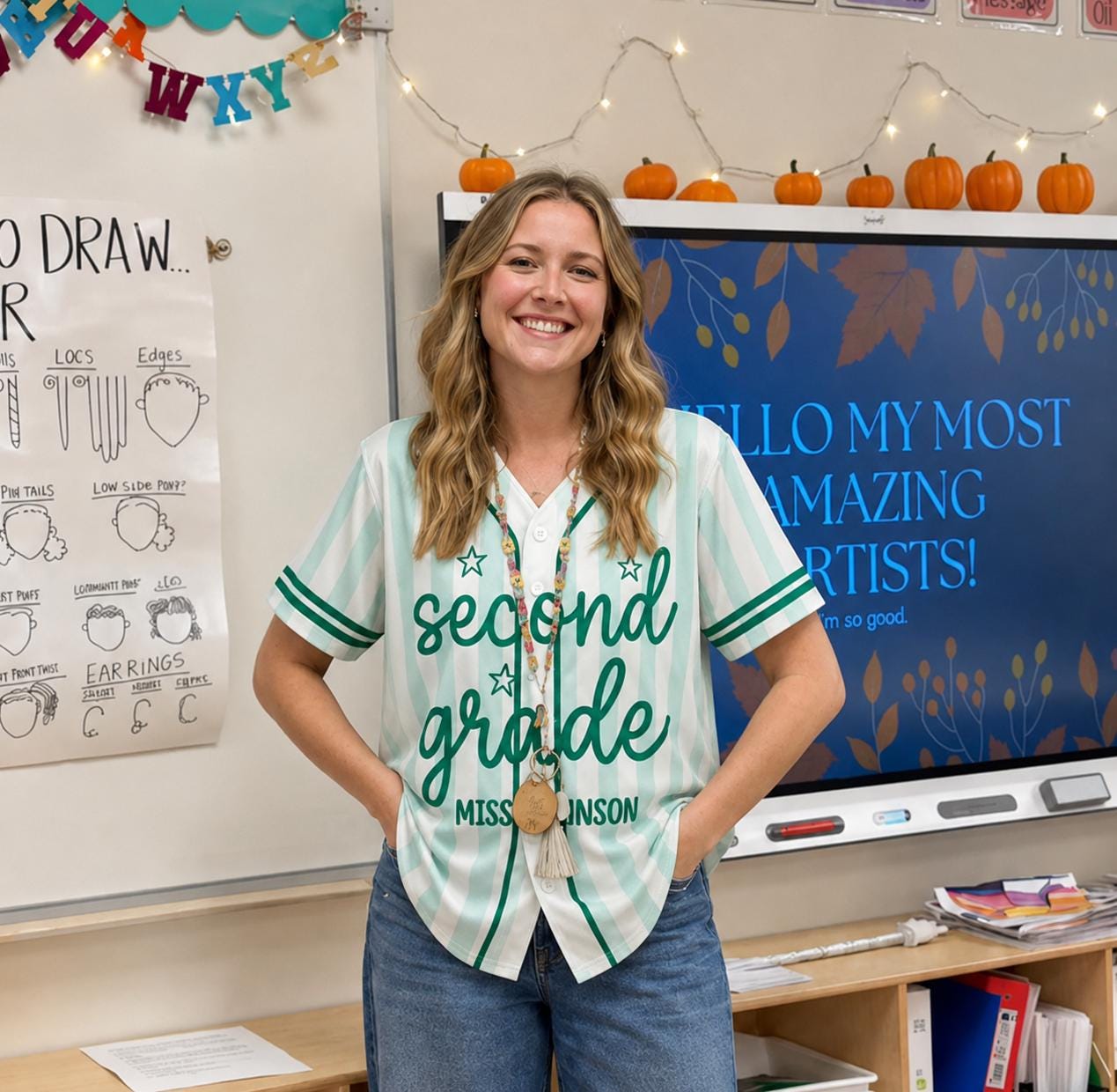 Personalized School Mascot Baseball Jersey – Custom Name Team Jersey