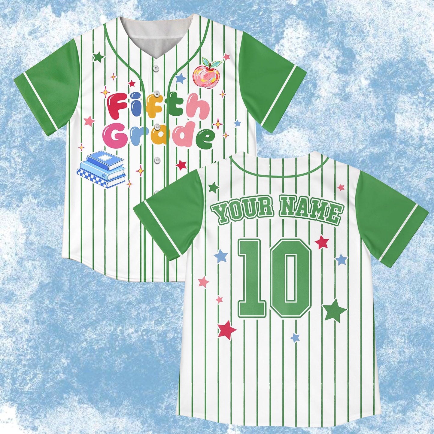 Custom School Team Baseball Jersey – Personalized Staff Shirt