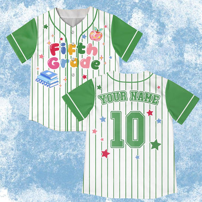 Custom School Team Baseball Jersey – Personalized Staff Shirt