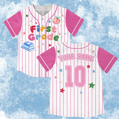 Custom School Team Baseball Jersey – Personalized Staff Shirt
