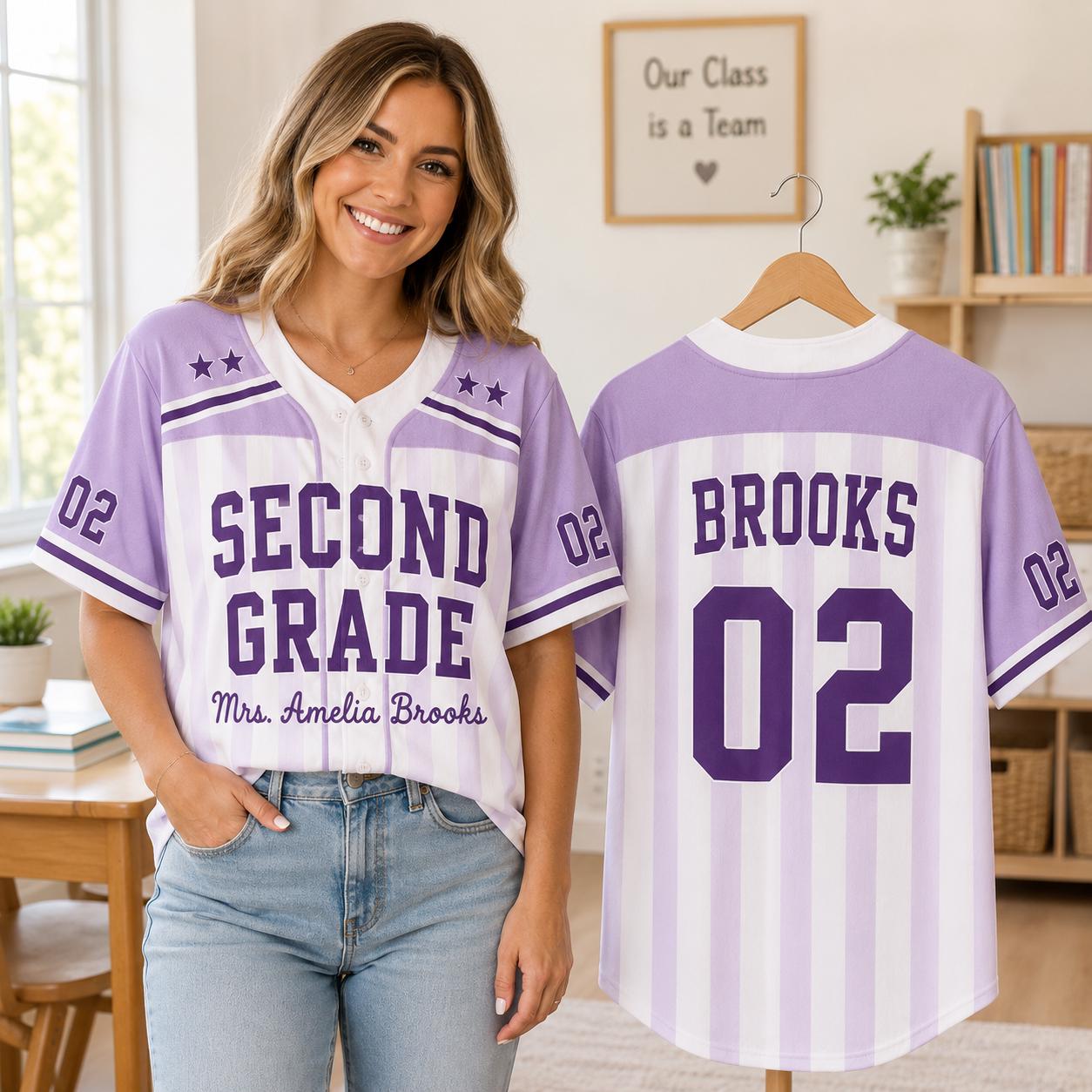 Custom School Mascot Baseball Jersey – Back to School Team Shirt