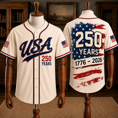 Patriot’s Pride 1776–2026 Baseball Jersey Unisex Shirt